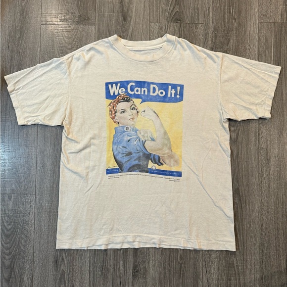 Other - VINTAGE 90s - ROSIE THE RIVETER SINGLE STITCH
